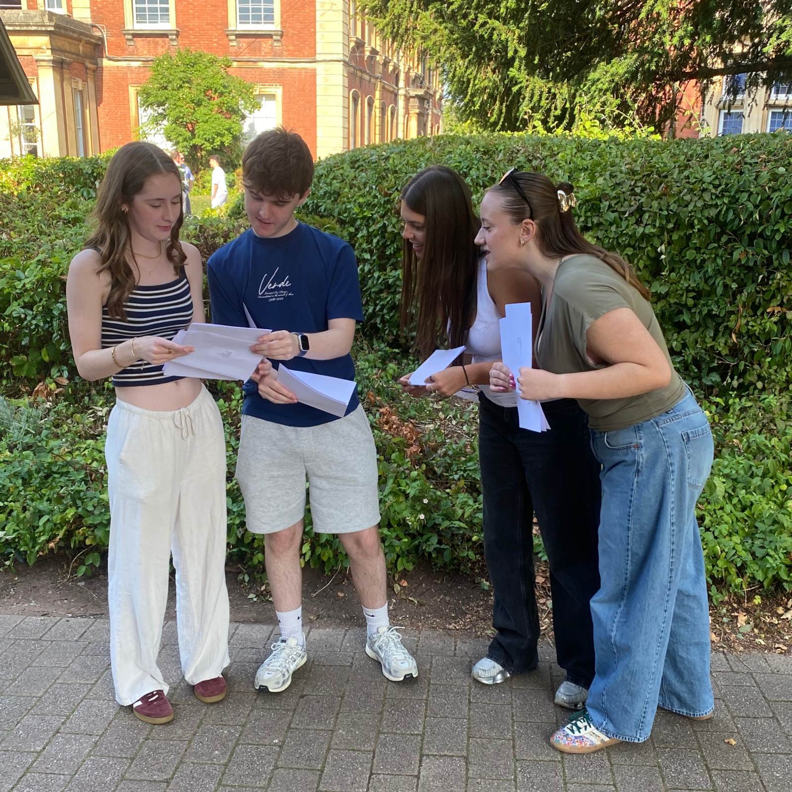 Year 13 Celebrate Superb Results